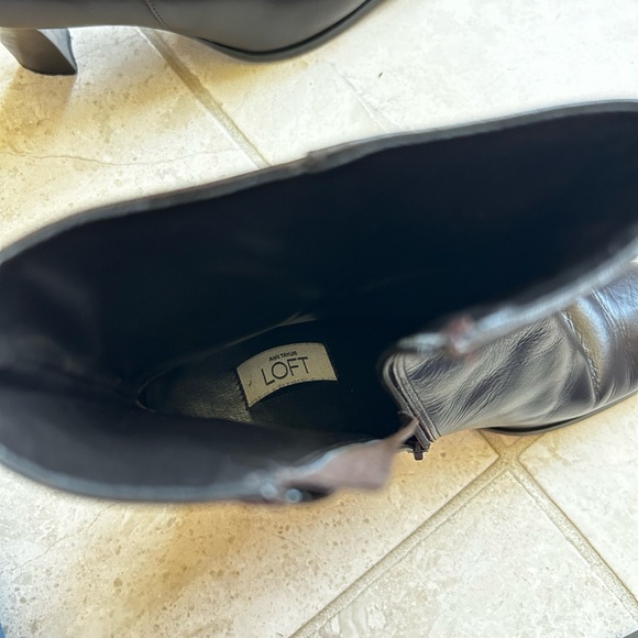 Ann Taylor LOFT brown leather boots Size 8 - Picture 8 of 12